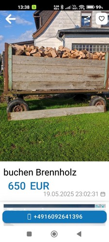 Buchen brennholz auf wunsch - buchen,