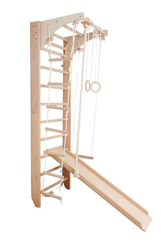 Sprossenwand 220 holz mit - holz,