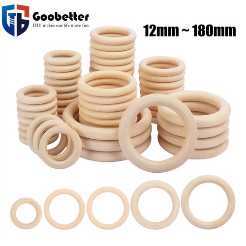 Holzringe natur farblos - natur,