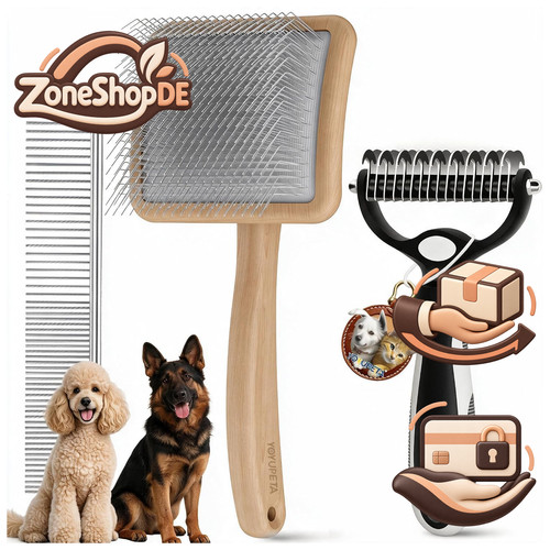 Zupfbürste hund langhaar - zupfbürste,