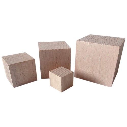 Holzwürfel aus buchenholz - holzwürfel,