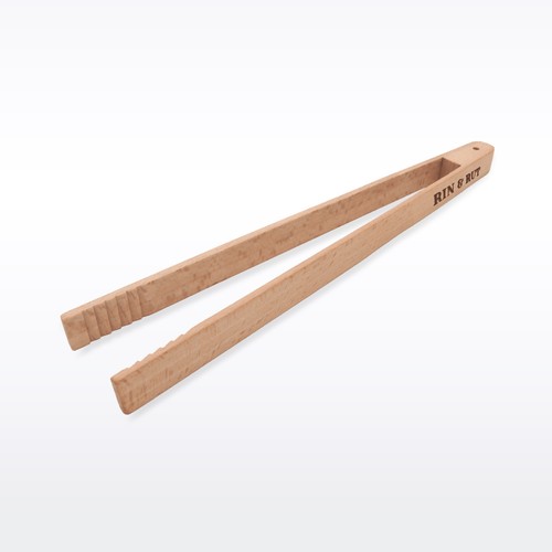Holz grillzange aus - grillzange,