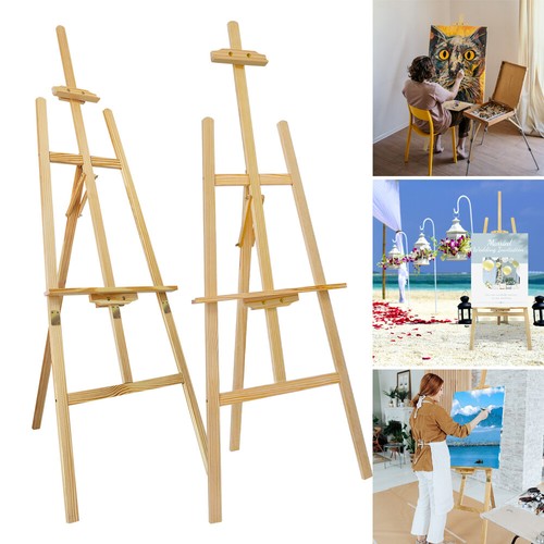 150cm 175 staffelei holz - 150cm/175,