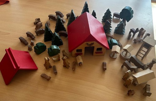 Holzbausteine spielwelt - holzbausteine,,