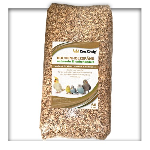 Liter buchenholzgranulat - 60,