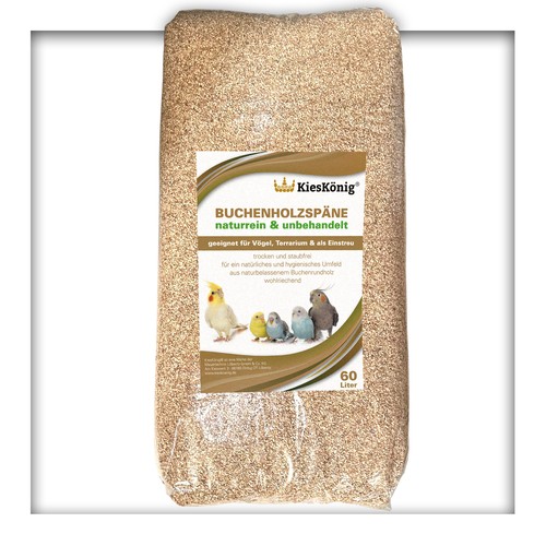 Liter buchenholzgranulat - 60,